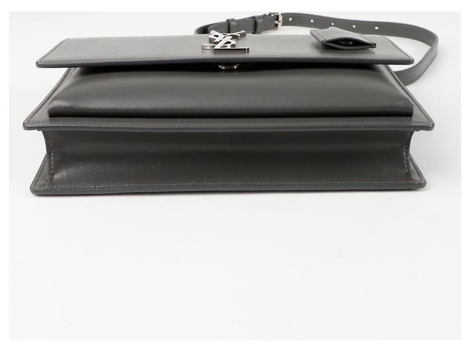 Saint Laurent Borsa a spalla media Sunset Marrone - vista 7