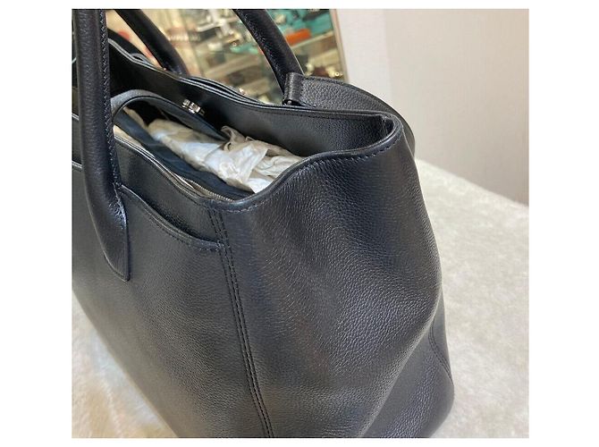 Chanel surfbags tote bag schwarz mit Silber 16. Generation - Ansicht 2