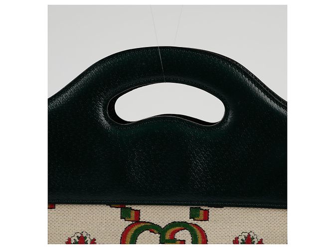 Gucci Centennial Medium Tote- und Schultertasche Grün - Ansicht 3