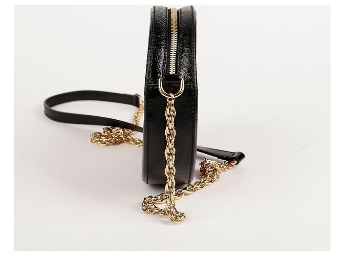 Gucci Borsa a Spalla e Crossbody Ophidia Mini GG Round Nero - vista 4