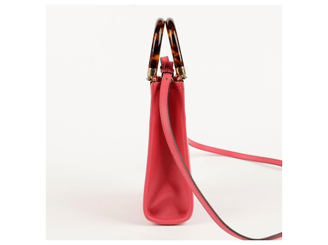 Fendi Mini borsa tote e borsa a spalla Sunshine Rosa - vista 5
