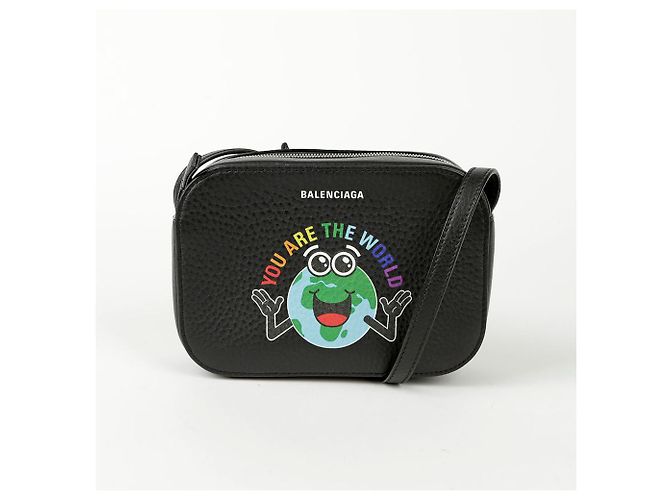 Balenciaga Borsa a tracolla XS Everyday per fotocamera Nero - vista 2