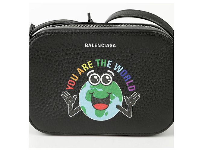 Balenciaga Borsa a tracolla XS Everyday per fotocamera Nero - vista 3