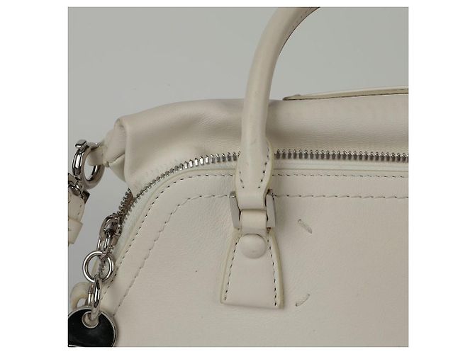 Maison Martin Margiela Mini borsa a spalla Bianco - vista 10