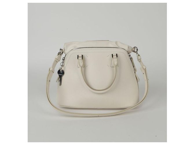Maison Martin Margiela Mini borsa a spalla Bianco - vista 7