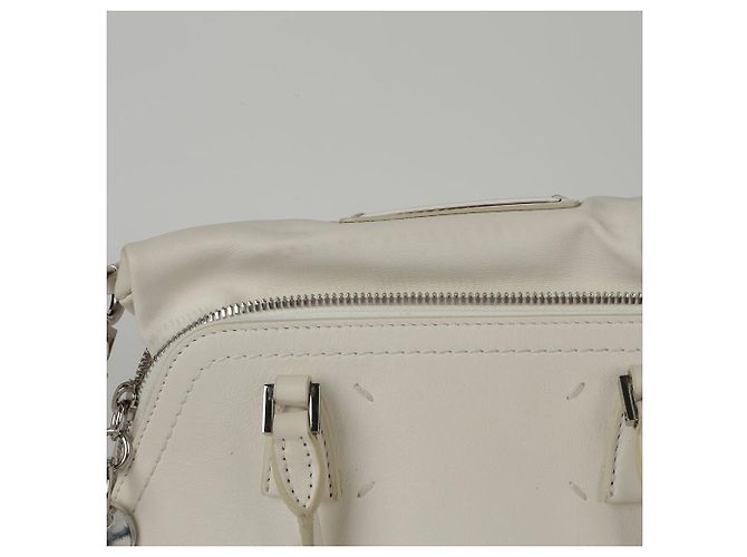 Maison Martin Margiela Mini borsa a spalla Bianco - vista 8