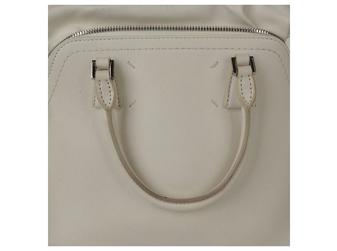 Maison Martin Margiela Mini borsa a spalla Bianco - vista 9
