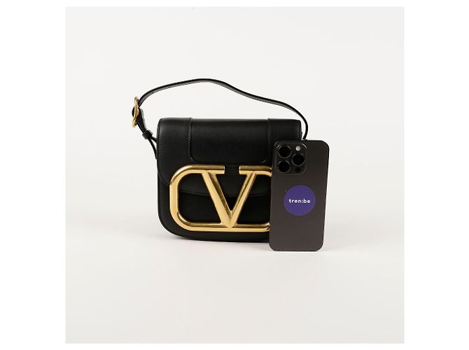 Valentino Borsa tote e borsa a spalla Superbee Garavani Nero - vista 13