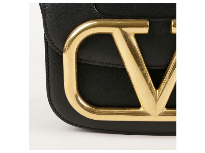 Valentino Borsa tote e borsa a spalla Superbee Garavani Nero - vista 4