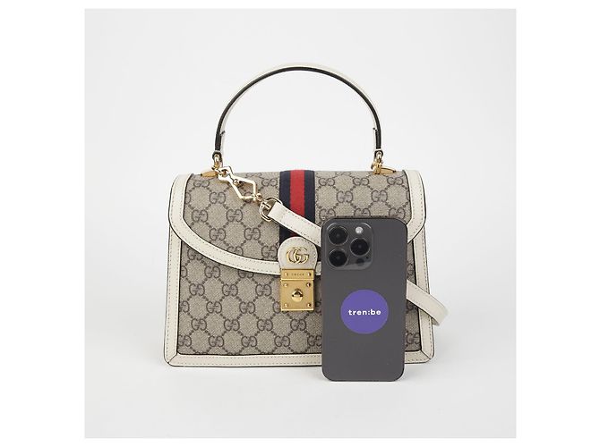 Gucci Bolso de mano Ophidia Small con asa superior - vista 10