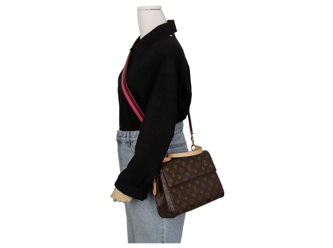 Louis Vuitton Borsa a spalla Cluny BB Marrone - vista 11