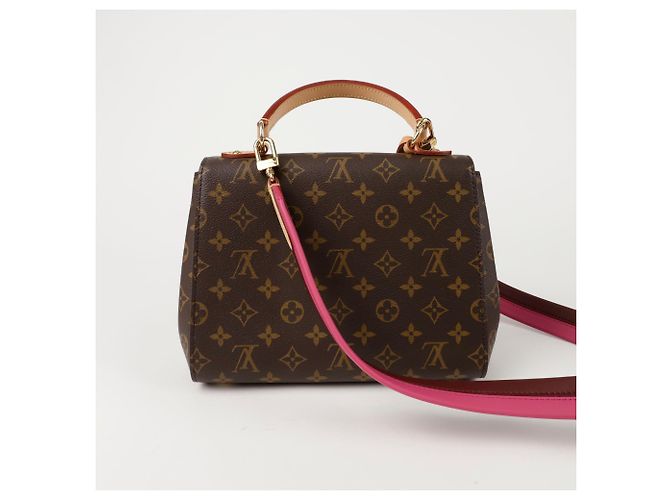 Louis Vuitton Borsa a spalla Cluny BB Marrone - vista 4