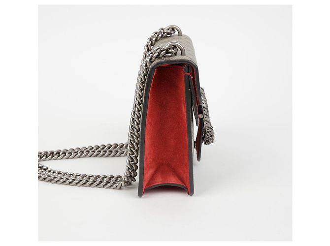 Gucci Borsa a tracolla mini catena Dionysus Rosso - vista 3