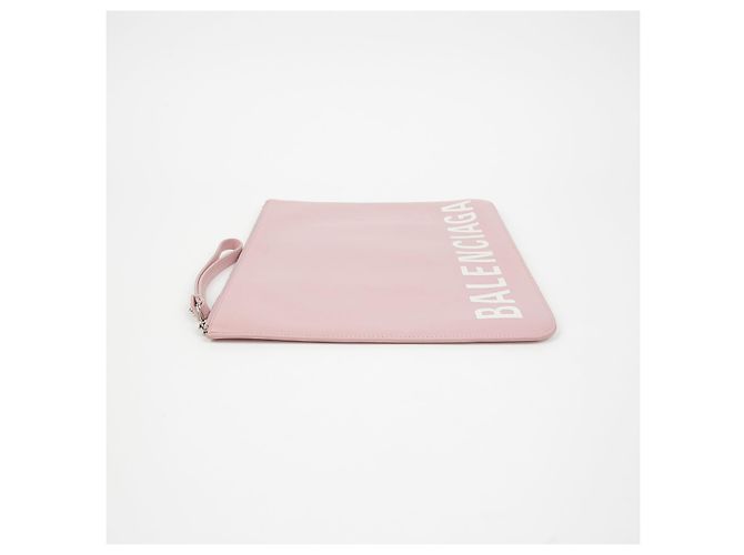 Balenciaga Clutch grande Cash Rosa - vista 5