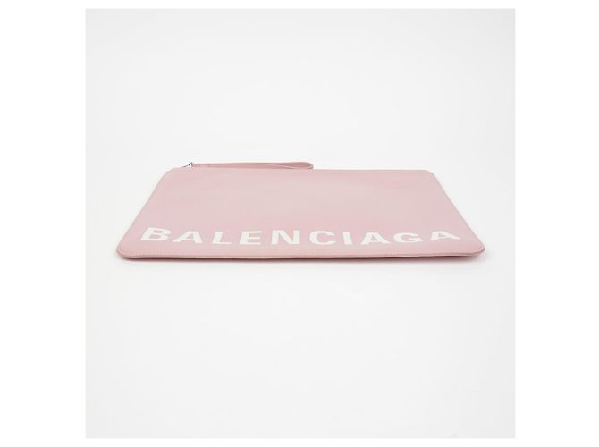 Balenciaga Clutch grande Cash Rosa - vista 6