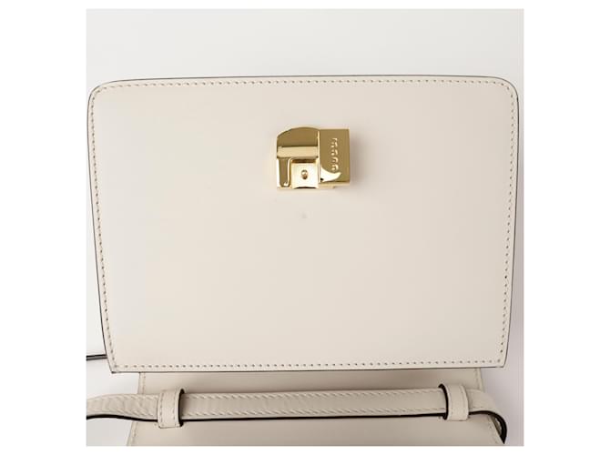 Gucci Mini Silvy Schultertasche Weiß - Ansicht 12