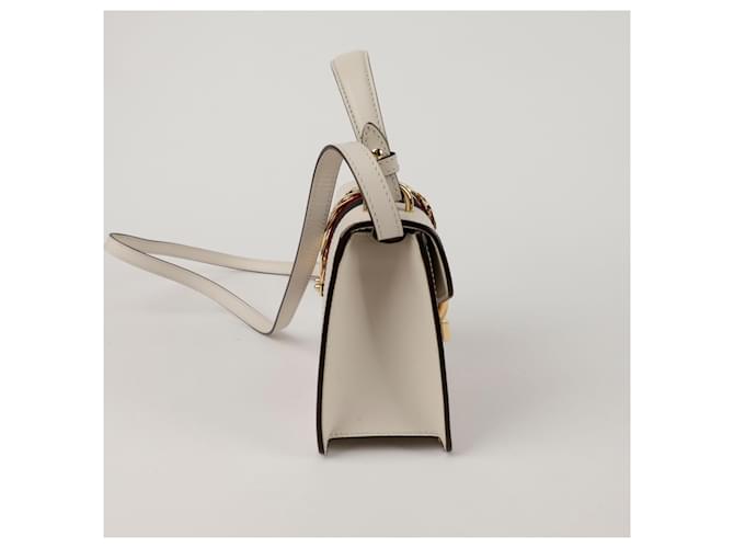 Gucci Mini Silvy Schultertasche Weiß - Ansicht 6