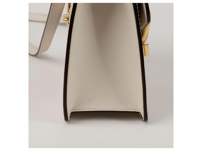 Gucci Mini Silvy Schultertasche Weiß - Ansicht 7