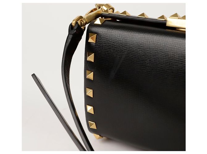 Valentino Borsa a Spalla Crossbody Alcove Rockstud Nero - vista 5