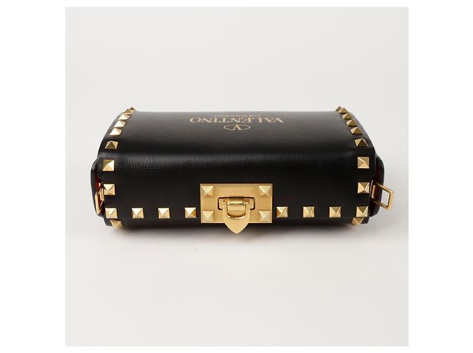 Valentino Borsa a Spalla Crossbody Alcove Rockstud Nero - vista 9