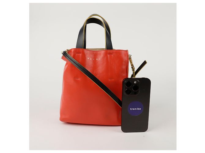 Marni Borsa a Spalla Mini Tote Museo - vista 12