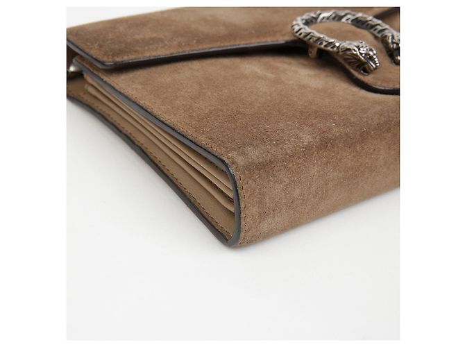 Gucci Sac à bandoulière Dionysus avec chaîne Marron - vue 5