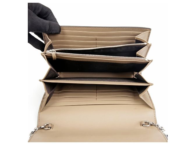 Gucci Sac à bandoulière Dionysus avec chaîne Marron - vue 9