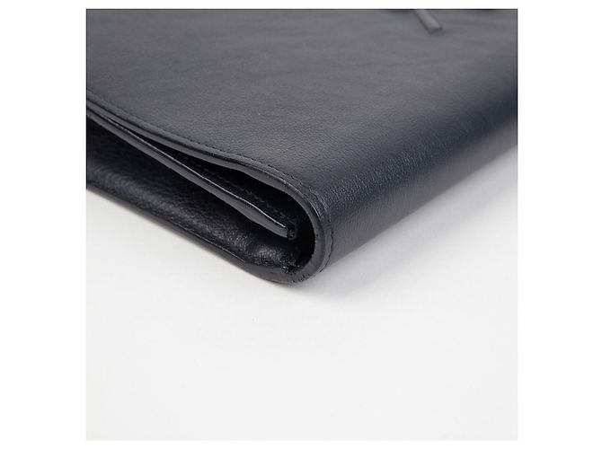 Saint Laurent Clutch Beldujour Blu - vista 10