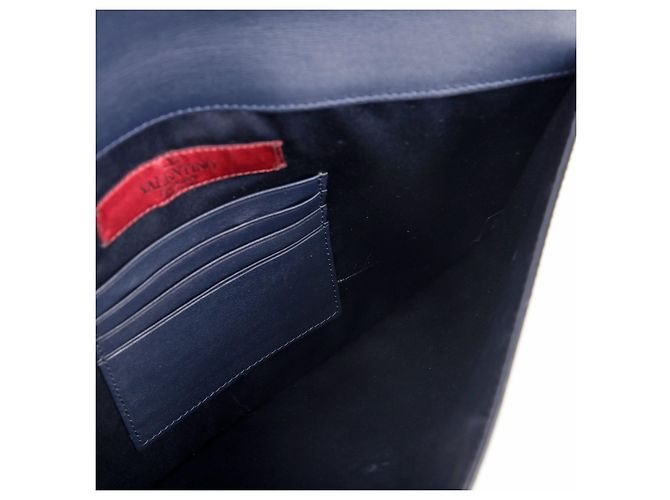 Valentino Clutch Rockstud Azul - vista 13