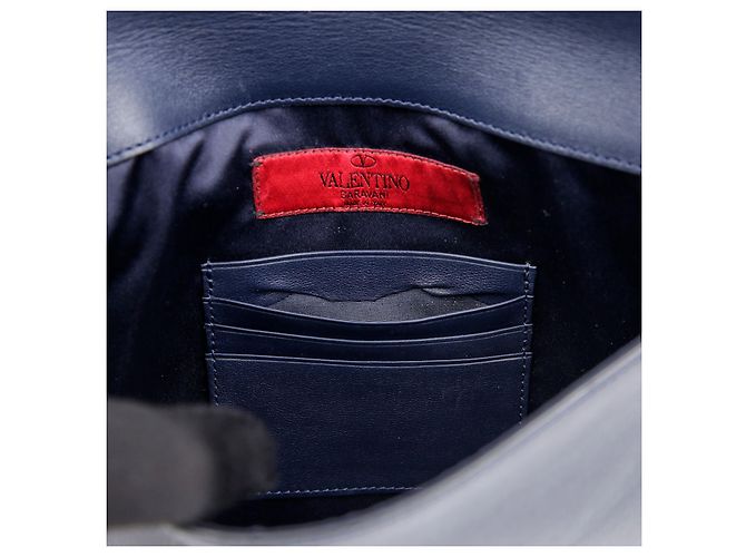 Valentino Clutch Rockstud Azul - vista 15