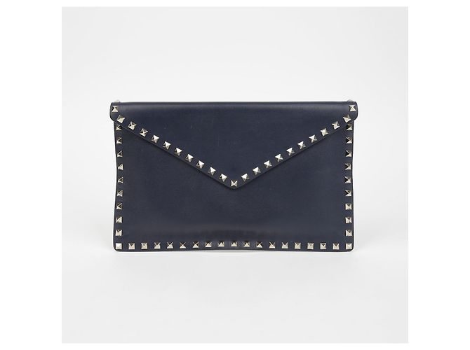 Valentino Clutch Rockstud Azul - vista 2