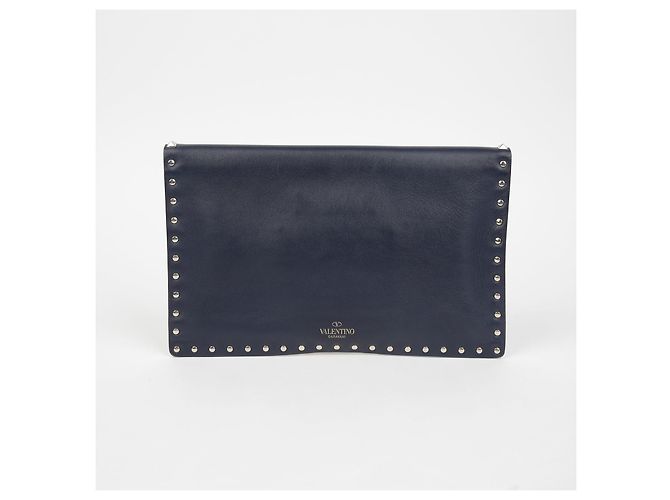 Valentino Clutch Rockstud Azul - vista 4