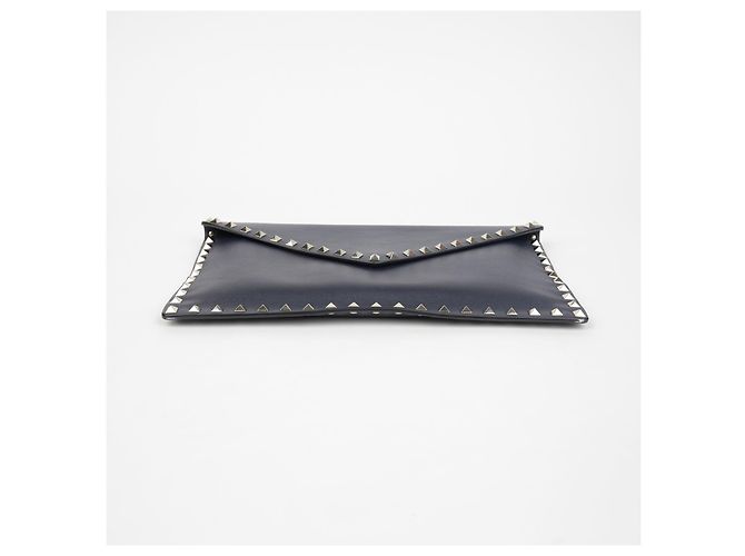 Valentino Clutch Rockstud Azul - vista 6