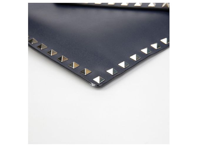 Valentino Clutch Rockstud Azul - vista 8