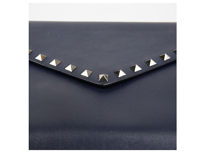 Valentino Clutch Rockstud Azul - vista 9