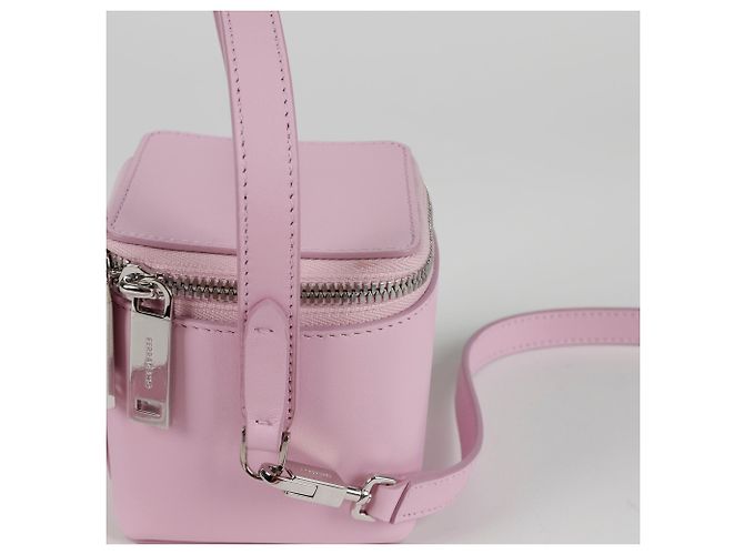 Salvatore Ferragamo Mini Borsa a Spalla Rosa - vista 6