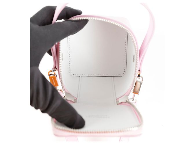Salvatore Ferragamo Mini Borsa a Spalla Rosa - vista 9
