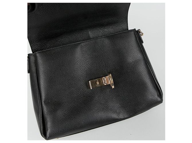 Gucci Bolsa de ombro com alça superior entrelaçada Preto - vista 11