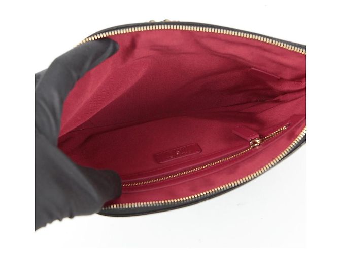 Chanel Clutch Media Nero - vista 10