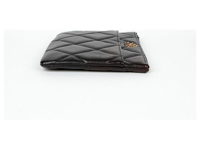 Chanel Clutch Media Nero - vista 5