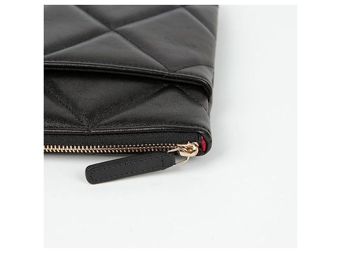 Chanel Clutch Media Nero - vista 7