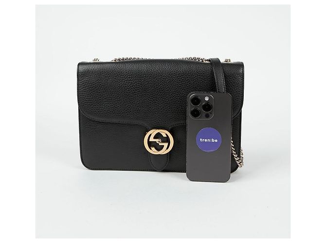Gucci Verschlungene mittlere Schultertasche - Ansicht 9