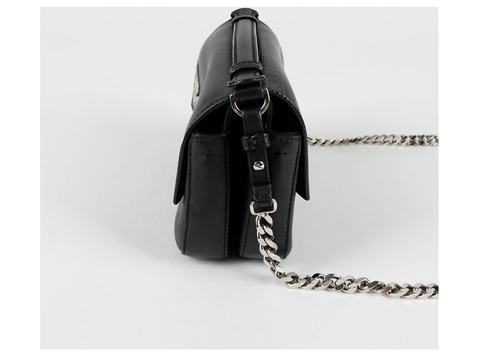 Fendi Borsa a Spalla Double Baguette Micro Chain - vista 3