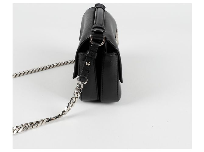 Fendi Borsa a Spalla Double Baguette Micro Chain - vista 5