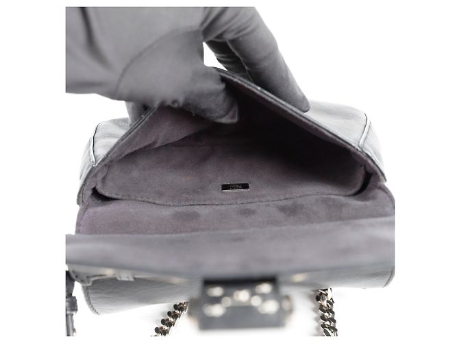 Fendi Borsa a Spalla Double Baguette Micro Chain - vista 9