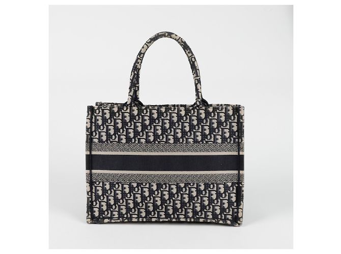 Book Tote Dior Borsa Tote Media Book Blu - vista 4