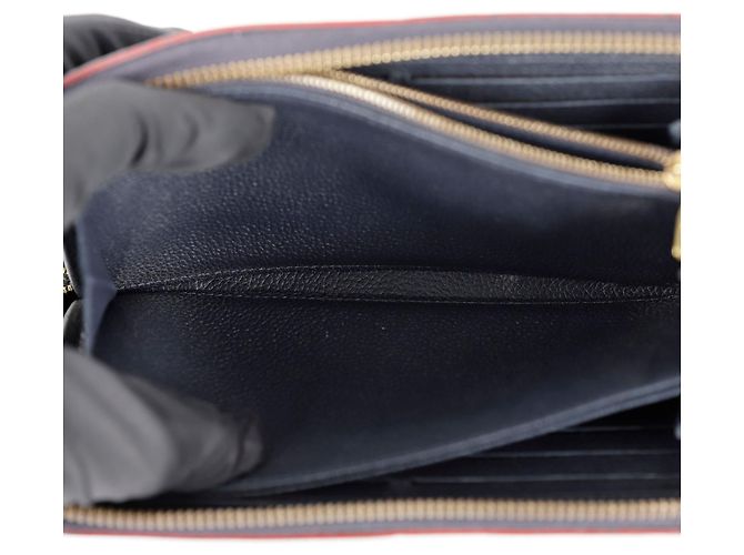 Louis Vuitton cartera Zippy empreinte Azul - vista 11