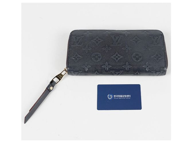 Louis Vuitton cartera Zippy empreinte Azul - vista 12