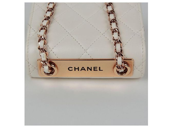 Trendy CC Chanel Borsa a spalla incrociata mini CC alla moda Bianco - vista 10