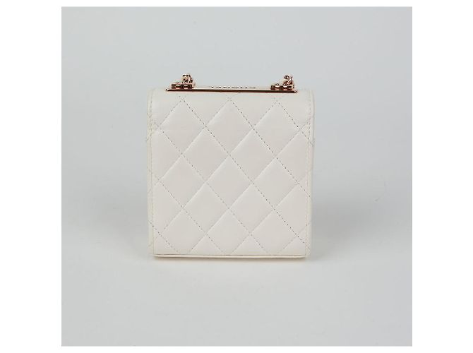 Trendy CC Chanel Borsa a spalla incrociata mini CC alla moda Bianco - vista 5